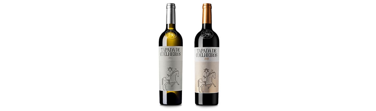 Tapada de Coelheiros Tinto de 2019 e Branco de 2021